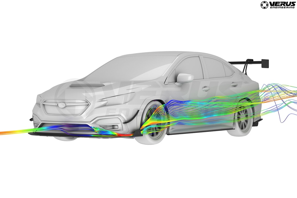 Front Splitter Endplates - Subaru WRX (VB) | Verus Engineering